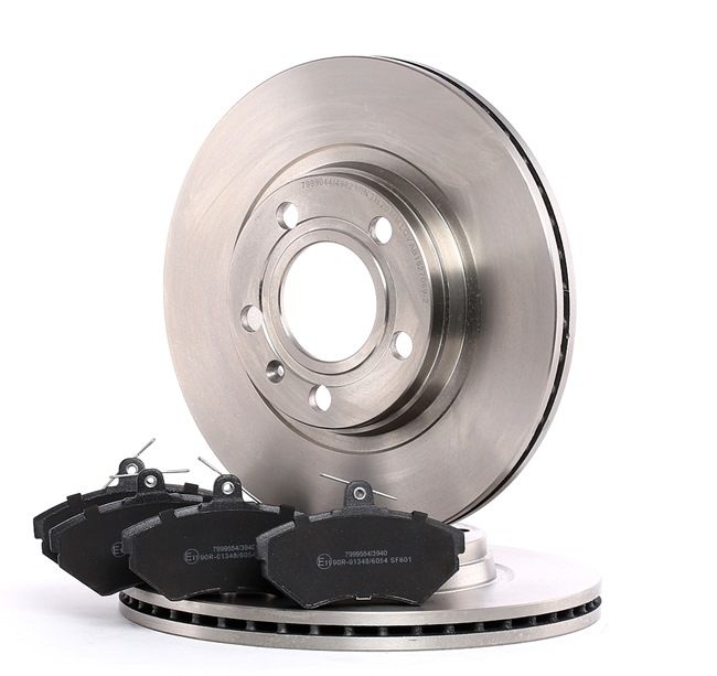 Remschijven en blokken, set 3405B0036 RIDEX Volkswagen Passat B5 Variant (3B5) 1.9 TDI 1997 110 Pk
