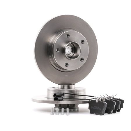 Kit de discos de freno y pastillas 3405B0174 RIDEX RENAULT Trafic II Bus (JL) 1.9 dCI 80 2004 82 cv
