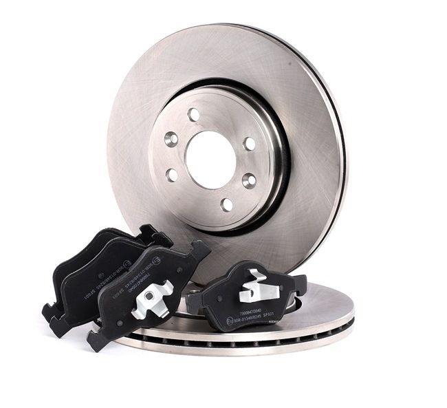 Kit de discos de freno y pastillas 3405B0271 RIDEX RENAULT Megane II Familiar (KM) 1.6 16V 2005 102 cv