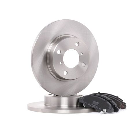 Suzuki Wagon R+ Hatchback (EM) brake rotors and pads RIDEX 3405B0104