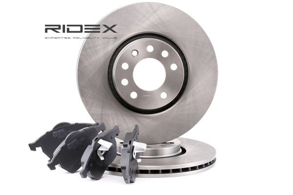 Kit de travões 3405B0264 RIDEX OPEL Astra G CC (T98) 2.0 16V OPC (F08, F48) 2002 160 cv