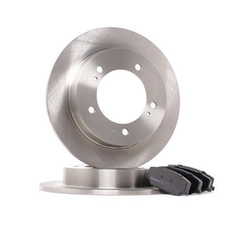 Suzuki JIMNY Open Off-Road Vehicle (SN) brake rotors and pads RIDEX 3405B0259