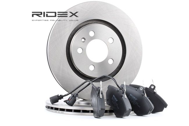 OEM nummer 8A0 698 151 - Bremseskiver og klodser 3405B0180 VW, AUDI, SKODA, SEAT