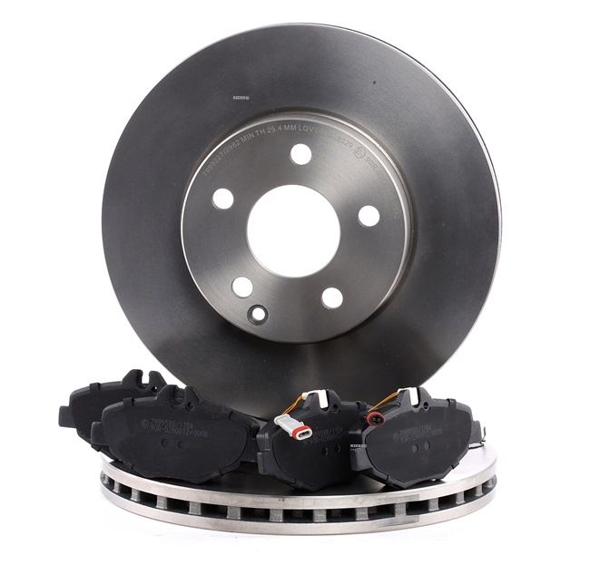 OEM nummer A 211 421 07 12 - Bremseskiver og -klosser 3405B0105 MERCEDES-BENZ