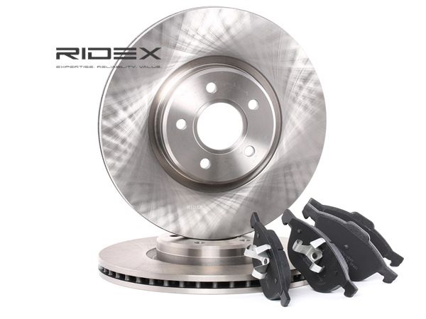 Kit dischi e pastiglie 3405B0135 RIDEX FORD Kuga Mk2 (DM2) 1.6 2015 181 CV