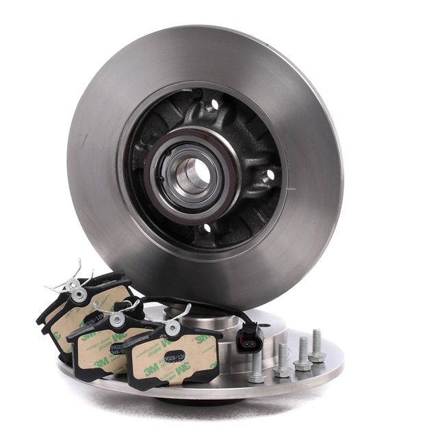Número OEM 6Q0 698 451 - Kit de discos de freno y pastillas 3405B0246 SEAT, AUDI, CITROËN, HONDA, SKODA
