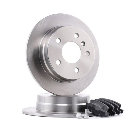 Kit dischi e pastiglie 3405B0068 RIDEX Volkswagen Golf VI Hatchback (5K1) 1.6 BiFuel 2009 102 CV