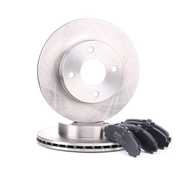 3405B0261 RIDEX 4106099B25 Brake discs and pads set