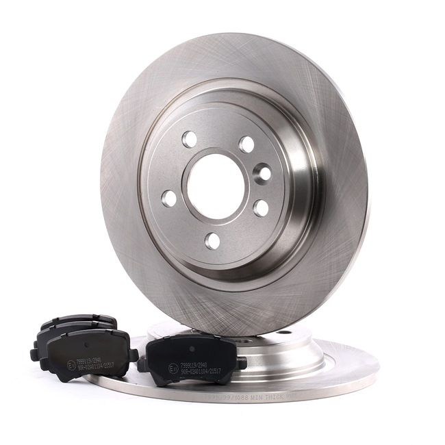 OEM nummer 1 566 233 - Bremseskiver og -klosser 3405B0201 VOLVO, FORD, LAND ROVER, VAUXHALL