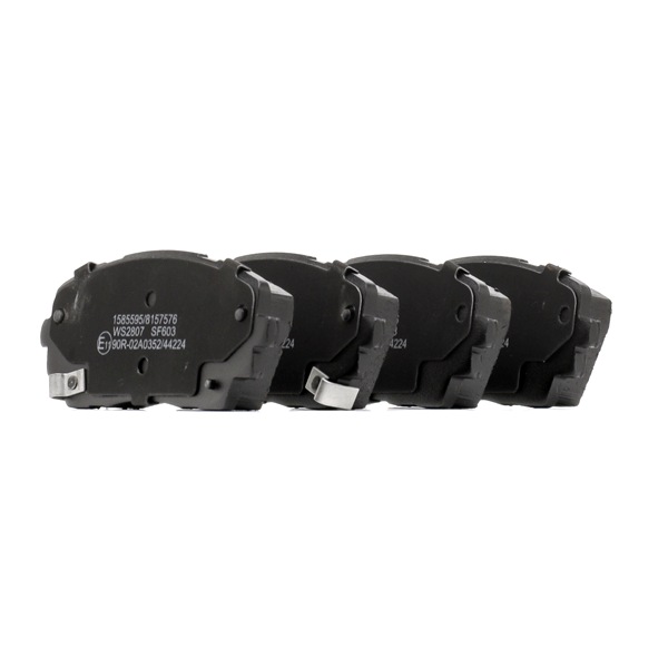 Remblokken RIDEX 402B1052 voor KIA Ray MPV 2025 kopen