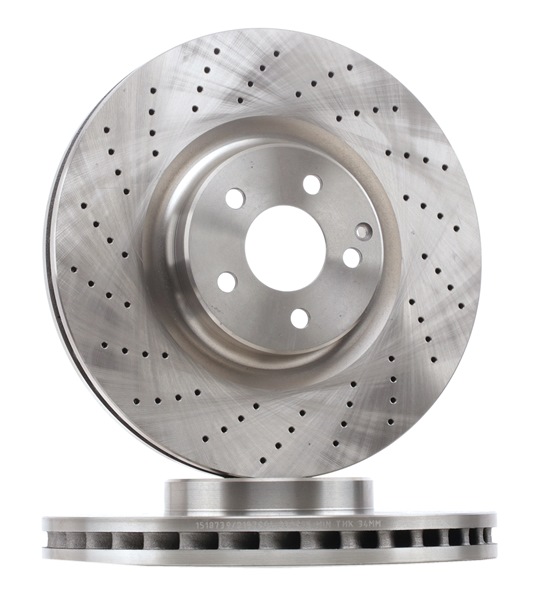 OEM-Nummer A 230 421 07 12 - Bremsscheibe 82B1117 MERCEDES-BENZ, BRABUS