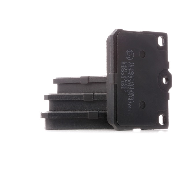 Kit pastiglie freni 402B1016 RIDEX MITSUBISHI Colt I 1.4 GLX,GT (A152, A156) 1982 70 CV