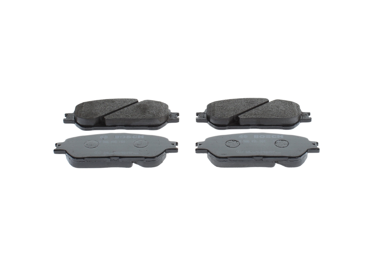 Numéro OEM 04465 28510 - Plaquettes de frein 0 986 495 160 TOYOTA, LEXUS, SATURN