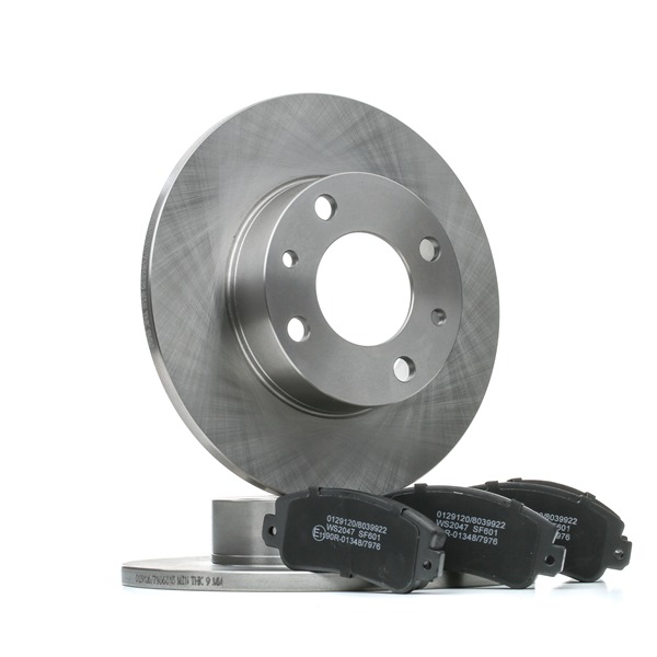 STARK SKBK-1090277 brake pads and discs SEAT Malaga (023A) 1.7 D 57hp 1991