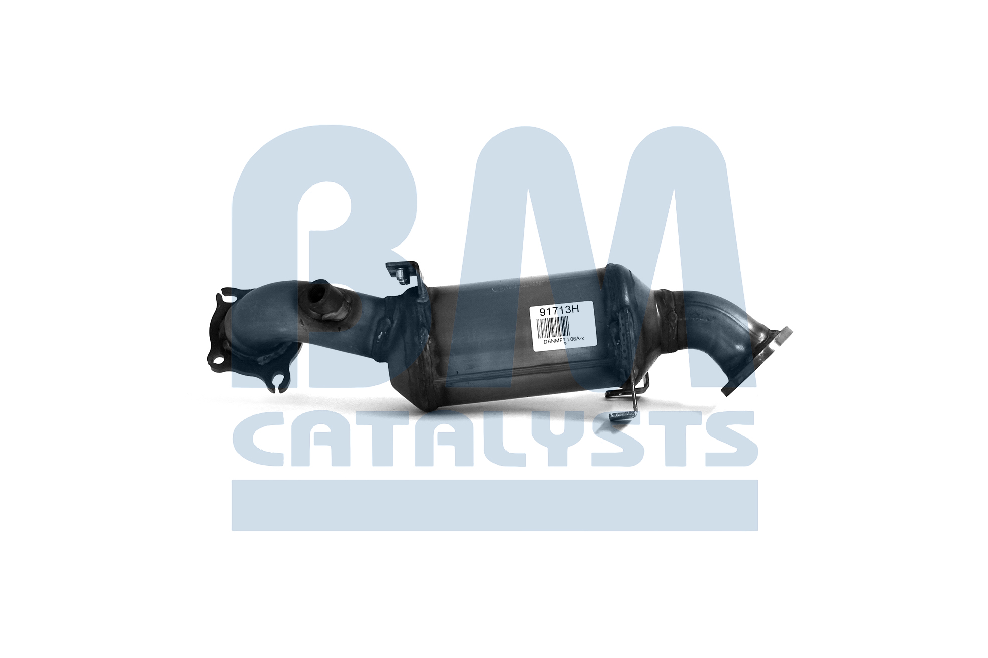 Numer OEM 1K0 254 201 AX - Katalizator BM91713H AUDI, MERCEDES-BENZ, SKODA, SEAT