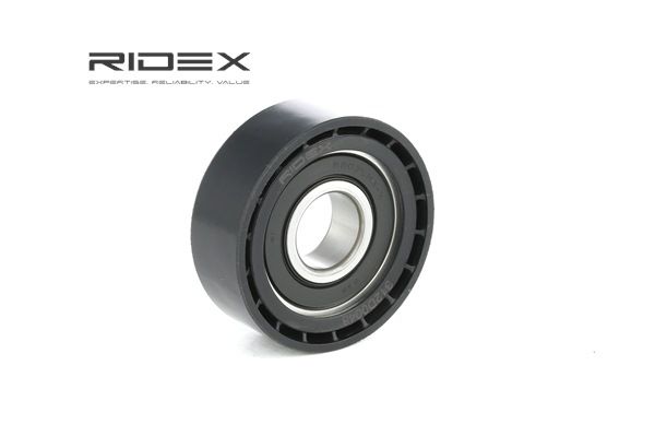 Umlenk- / Führungsrolle, Keilrippenriemen 312D0048 RIDEX 2S7E6A228AA ohne Halter