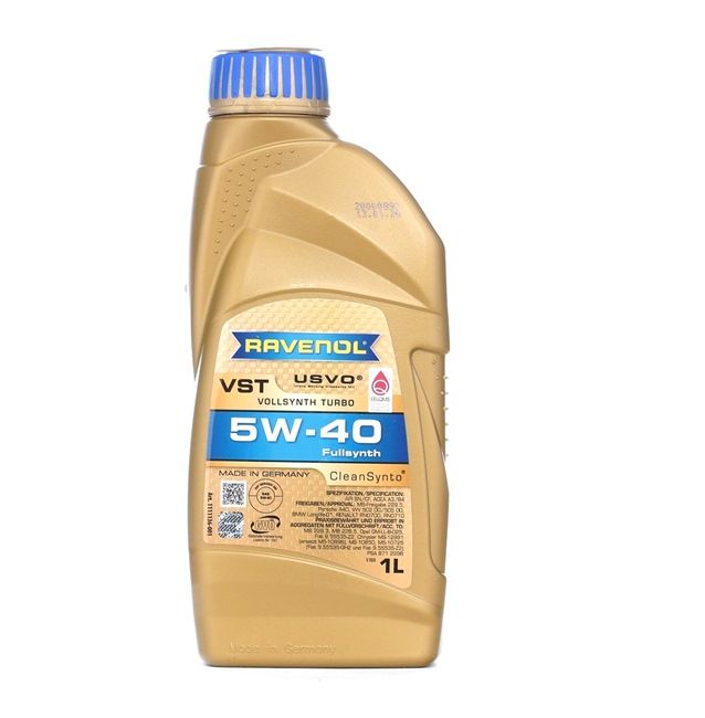 RAVENOL | Olej do silnika 5W-40, Pojemność: 1l 1111136-001-01-999 SUBARU Impreza V Sedan (GK) 2020 tanie online