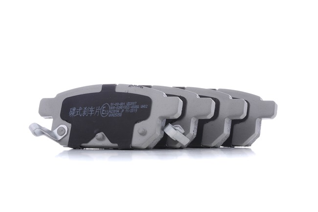 51-08-801 ASHIKA 5580068L00000 Brake pad set
