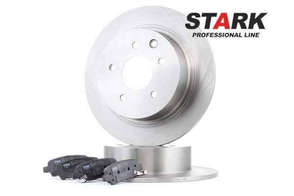 Suzuki SX4 (EY, GY) brake discs and pads set STARK SKBK-1090279