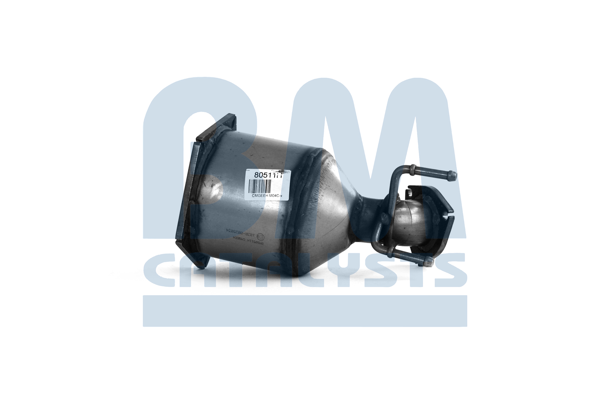 Numer OEM 7M3 254 400 X - Katalizator BM80511H AUDI, MERCEDES-BENZ, SKODA, SEAT