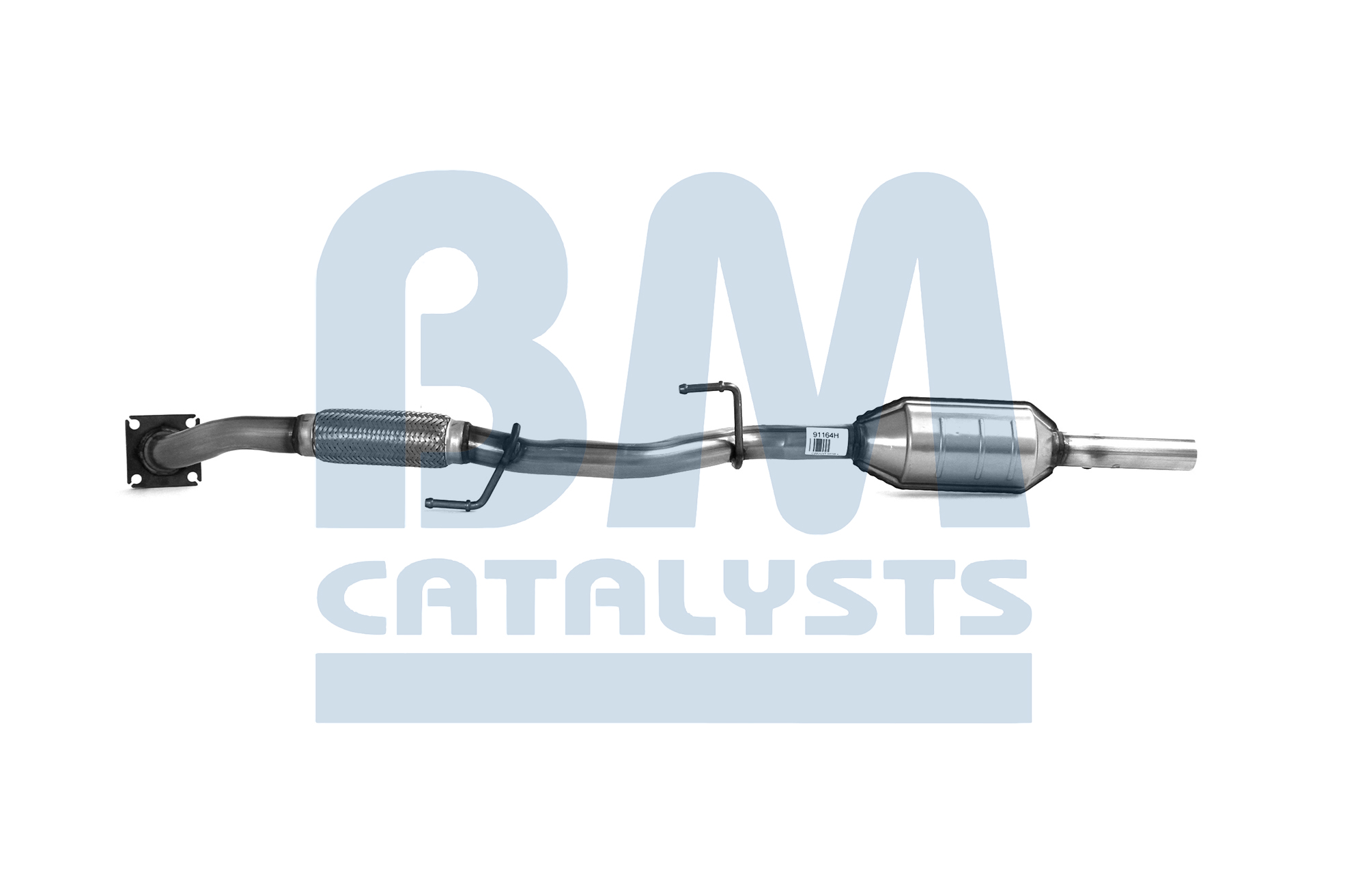 Numer OEM 6Q0 254 500 DX - Katalizator BM91164H AUDI, SKODA, SEAT