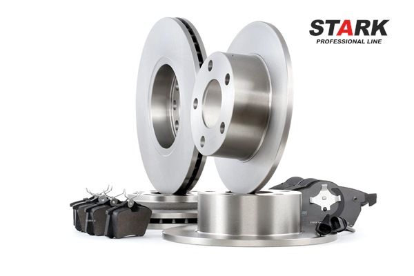 Numer OEM 4A0 615 601 A - Zestaw do hamulców, hamulce tarczowe SKBK-1090289 AUDI, FORD, SKODA, SEAT, PORSCHE
