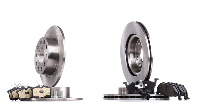 Numéro OEM 1E0 698 451 C - Disques et plaquettes de freins SKBK-1090294 PEUGEOT, CITROËN, AUDI, SEAT, SKODA