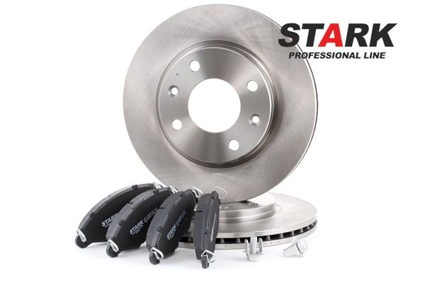 Número OEM 4249 96 - Kit de discos de freno y pastillas SKBK-1090341 PEUGEOT, FORD, CITROËN, OPEL, DS