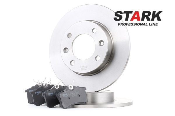 STARK SKBK-1090342 brake pads and discs PEUGEOT Partner Origin Van (G_) 1.9 D 69hp 2011