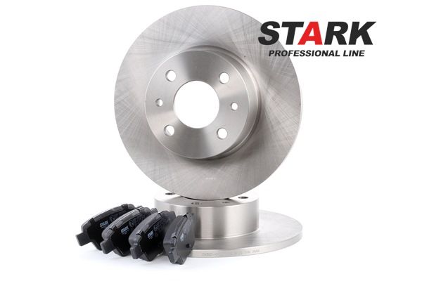 STARK SKBK-1090347 brake pads and discs FIAT Multipla (186) 1.6 100 16V 103hp 2001