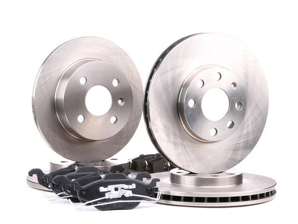 Remschijven en blokken, set SKBK-1090348 STARK OPEL Astra G CC (T98) 1.4 (F08, F48) 2007 90 Pk