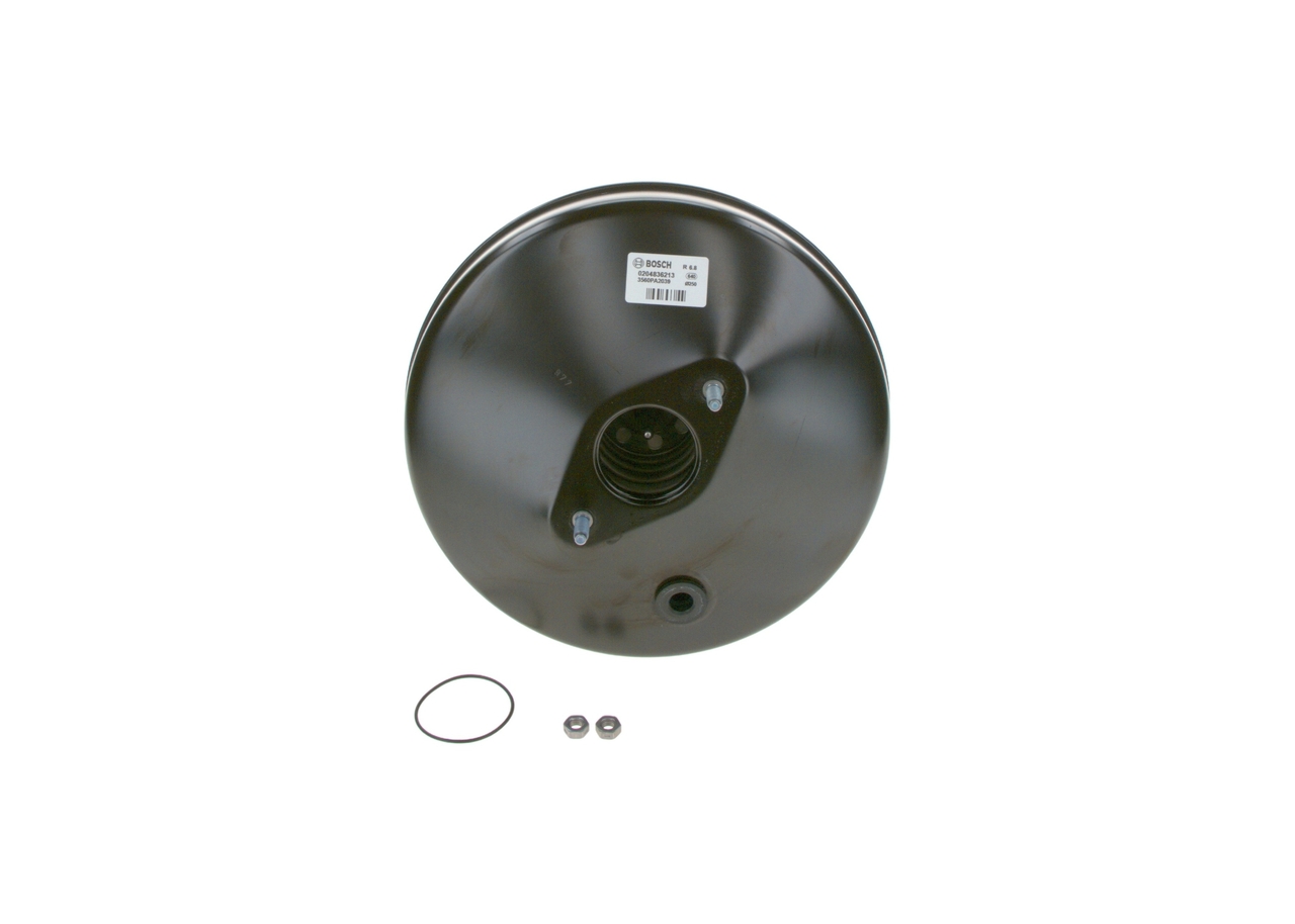 Bremskraftverstärker 0 204 836 214 BOSCH VAUXHALL Corsa Mk3 (D) Schrägheck (S07) 1.6 VXR (L08) 2011 209 PS