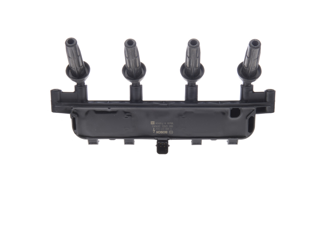 BOSCH 0 986 221 084 Ignition coil PEUGEOT 207 (WA_, WC_) 1.4 73 hp Petrol 2013