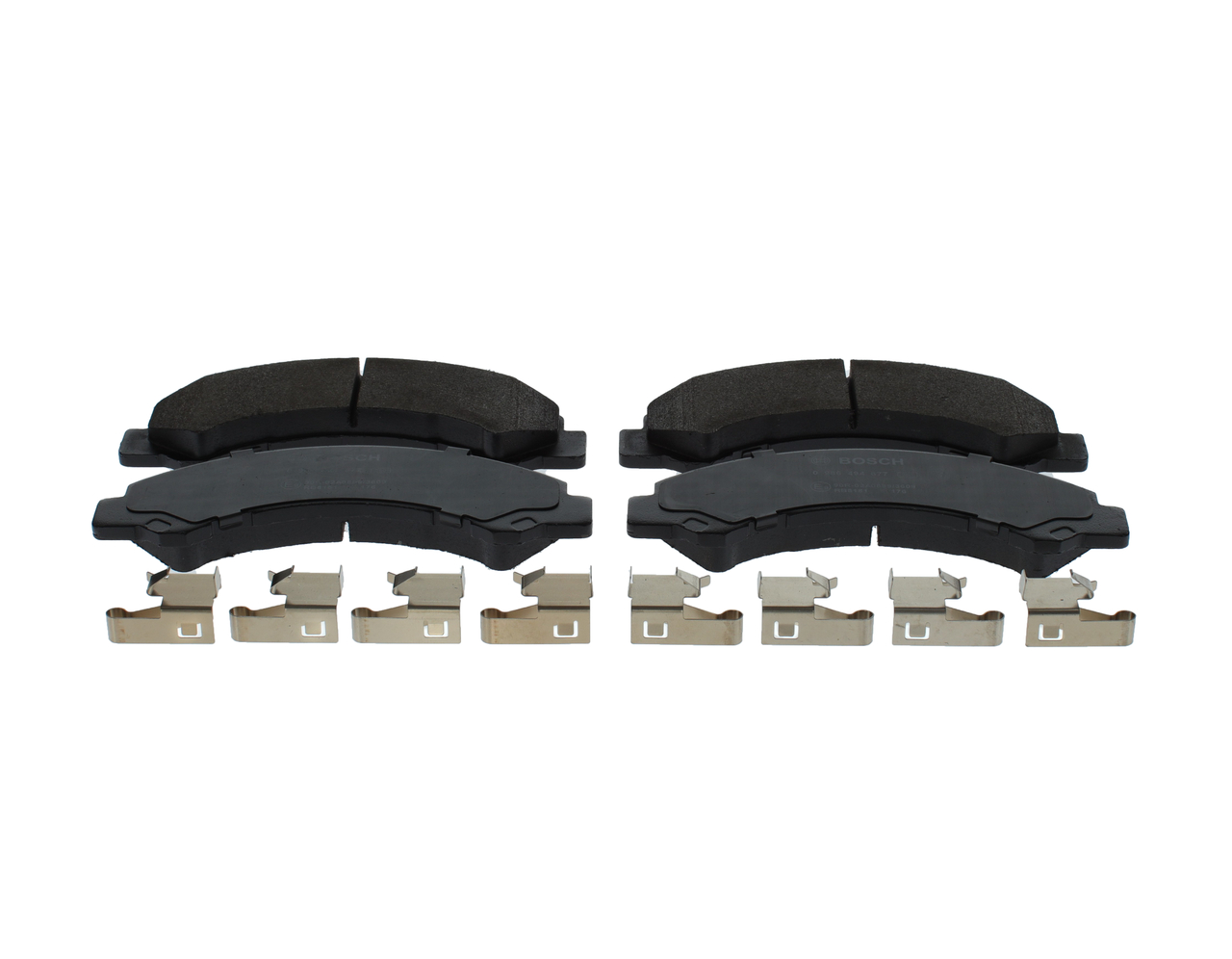 Pastilhas de travão 0 986 494 677 BOSCH TOYOTA Dyna Camião de plataforma / Chassis (U400-U700, Y200-Y300) 4.0 D4d (XZU423_, XZU435_, XZU427_, XZU425_, XZU417_,... 2018 150 cv