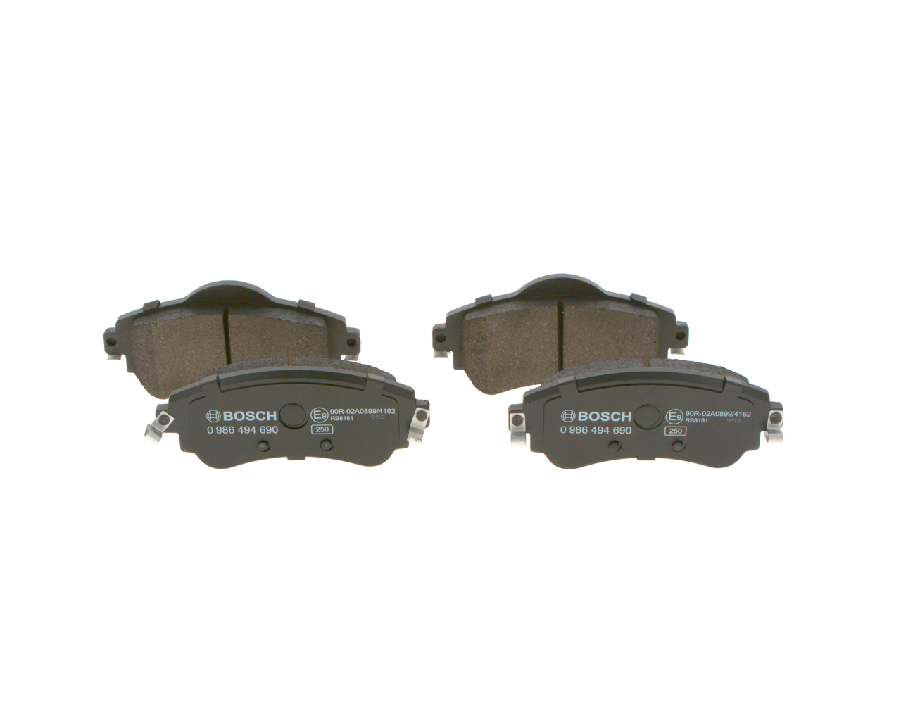 Número OEM 4254 A9 - Juego de pastillas de freno 0 986 494 690 BMW, PEUGEOT, CITROËN, DS
