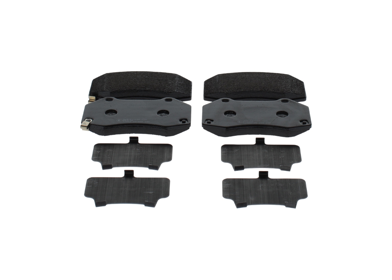 Número OEM 1 605 231 - Juego de pastillas de freno 0 986 494 718 OPEL, DACIA, VAUXHALL