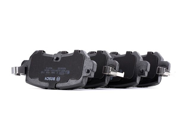 BOSCH | Pastillas con avisador acústico de desgaste, Chapa antichirridos, con instrucciones de montaje 0 986 494 732 MAZDA CX-5 I (KE, GH) 2016 baratos online