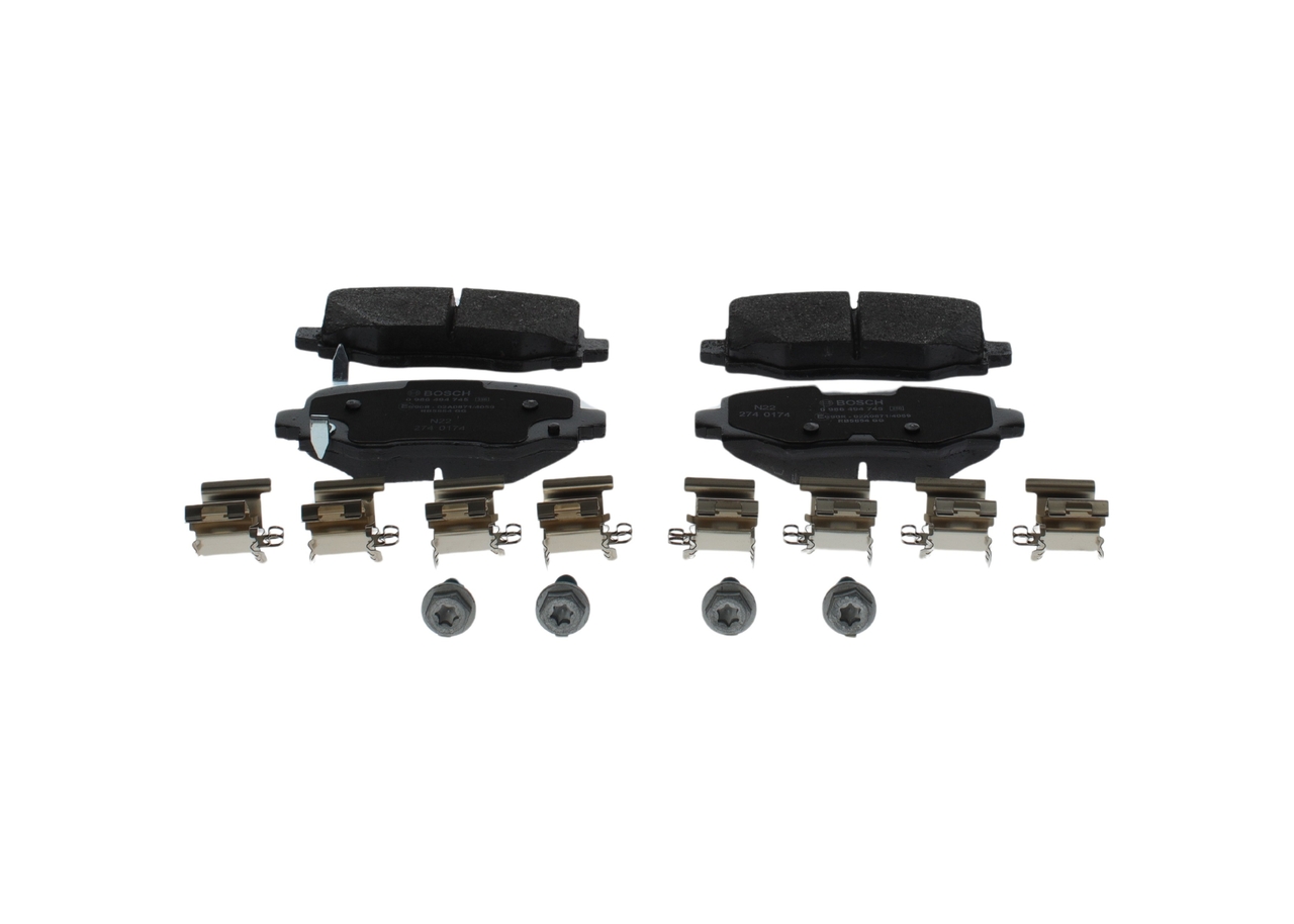 BOSCH 0 986 494 745 Suspension arm ALFA ROMEO Tonale (965) 1.6 VGT-D 131 hp Diesel 2023
