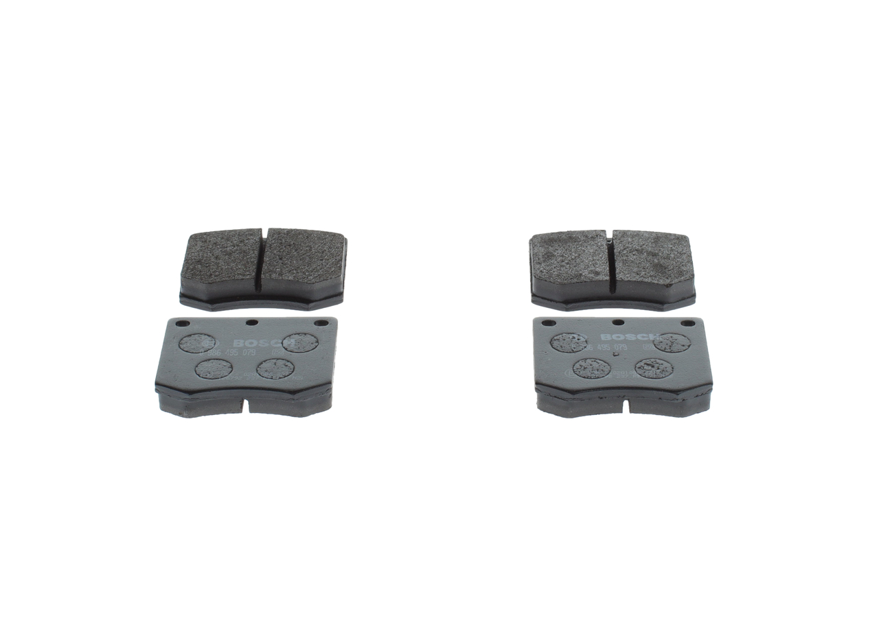 Brake pad set 0 986 495 079 BOSCH 6155612 FORD, HYUNDAI