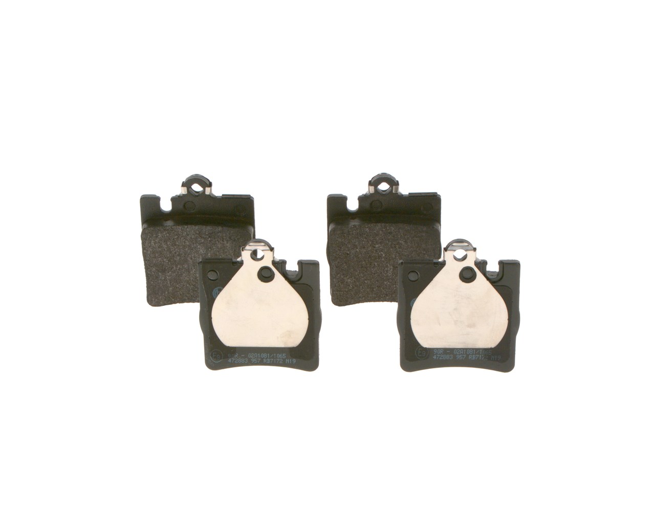 Número OEM 24205220 - Juego de pastillas de freno 0 986 495 081 MERCEDES-BENZ, CHRYSLER