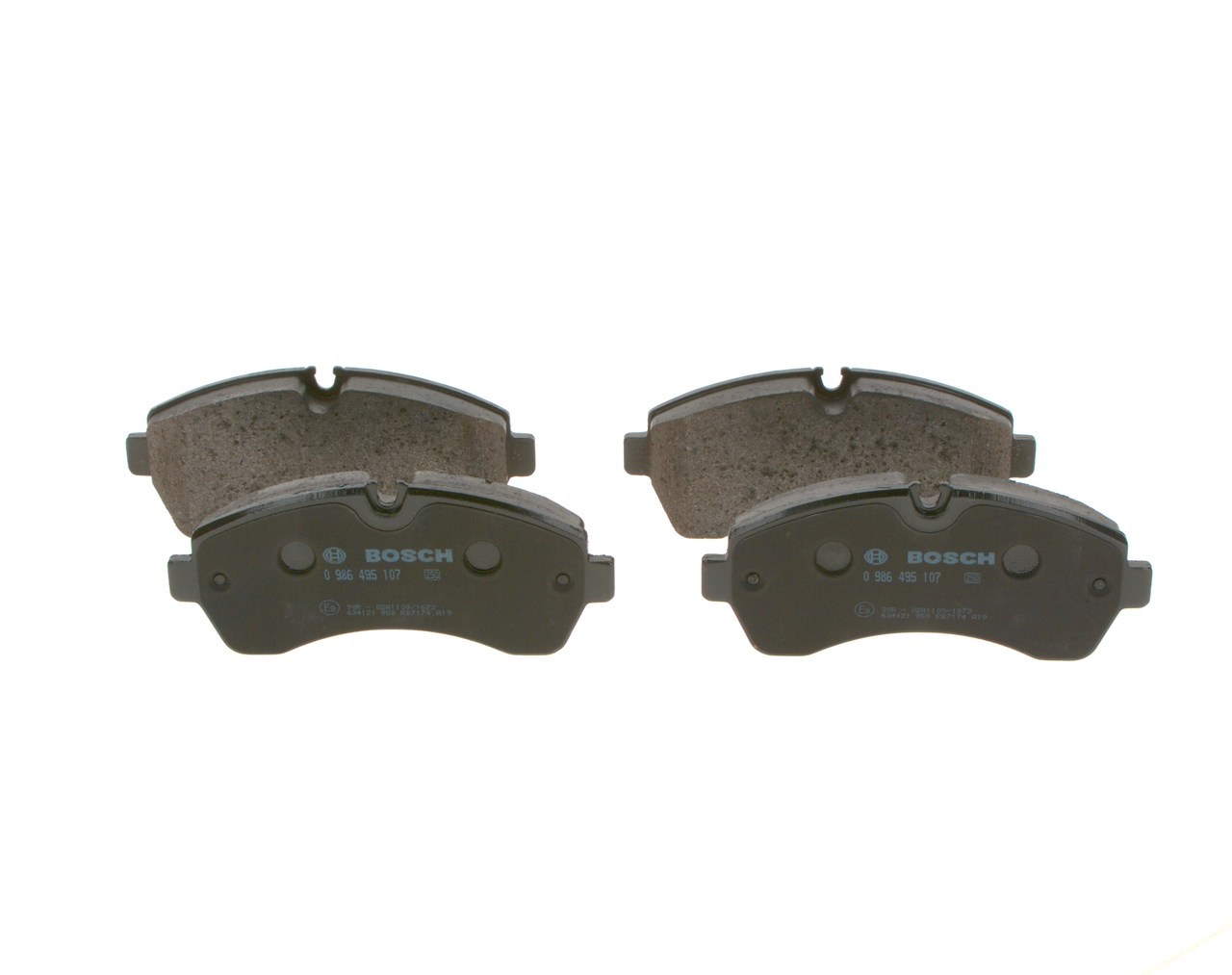OEM nummer 2E0 698 15 1A - Bremseklosser 0 986 495 107 VW, MERCEDES-BENZ, AUDI, SKODA, PORSCHE