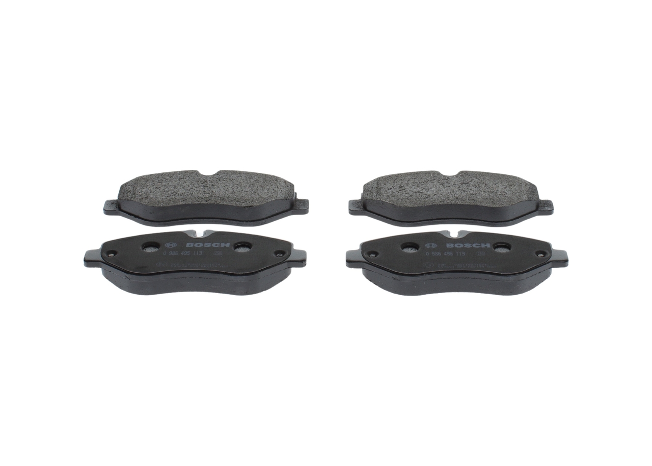 Juego de pastillas de freno 0 986 495 113 BOSCH IVECO Daily Citys Bus eDAILY 72C14E 2024 190 cv