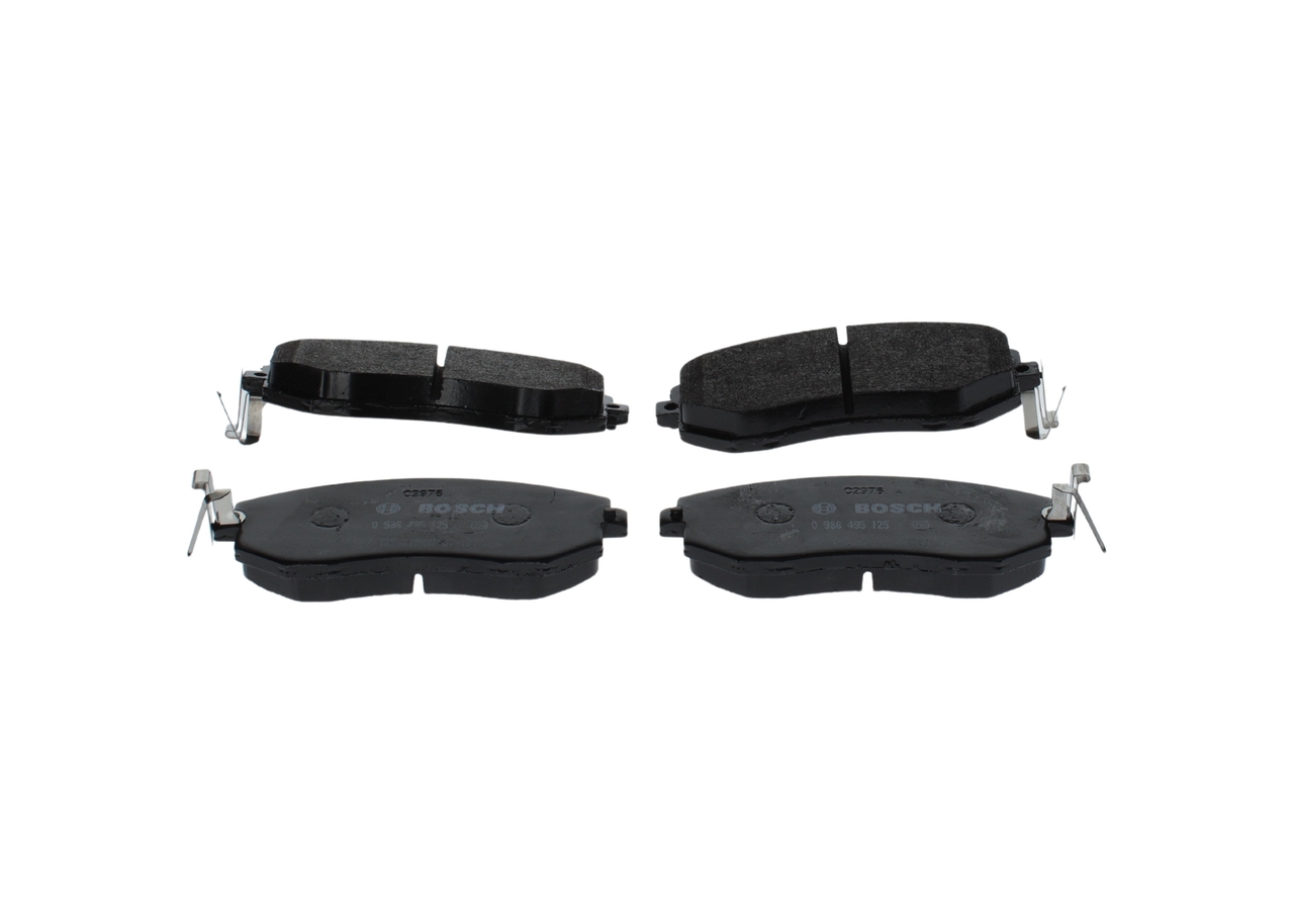 Número OEM SU003-04324 - Pastilhas de travão 0 986 495 125 TOYOTA, SUBARU, LEXUS, WIESMANN, SCION