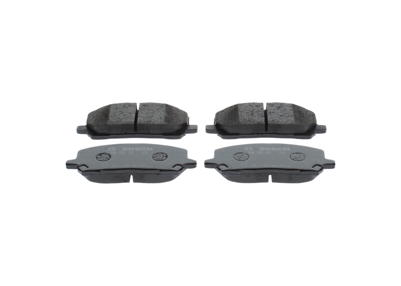 Numer OEM 04465 48030 - Klocki hamulcowe 0 986 495 126 FORD, TOYOTA, LEXUS, DAIHATSU, SATURN