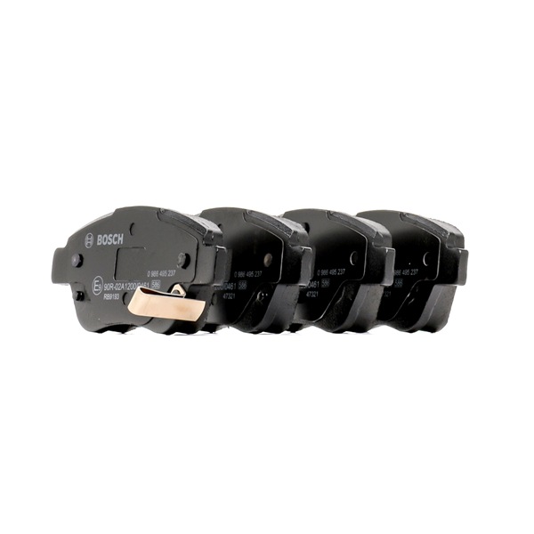 Número OEM 93 189 815 - Juego de pastillas de freno 0 986 495 237 OPEL, FIAT, HONDA, MITSUBISHI, CHEVROLET