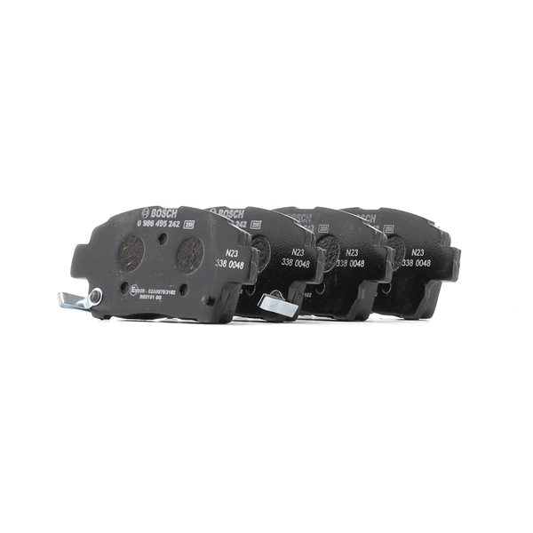OEM nummer 044 651 7100 - Bremseklosser 0 986 495 242 TOYOTA, CITROËN, LEXUS, SATURN, WIESMANN