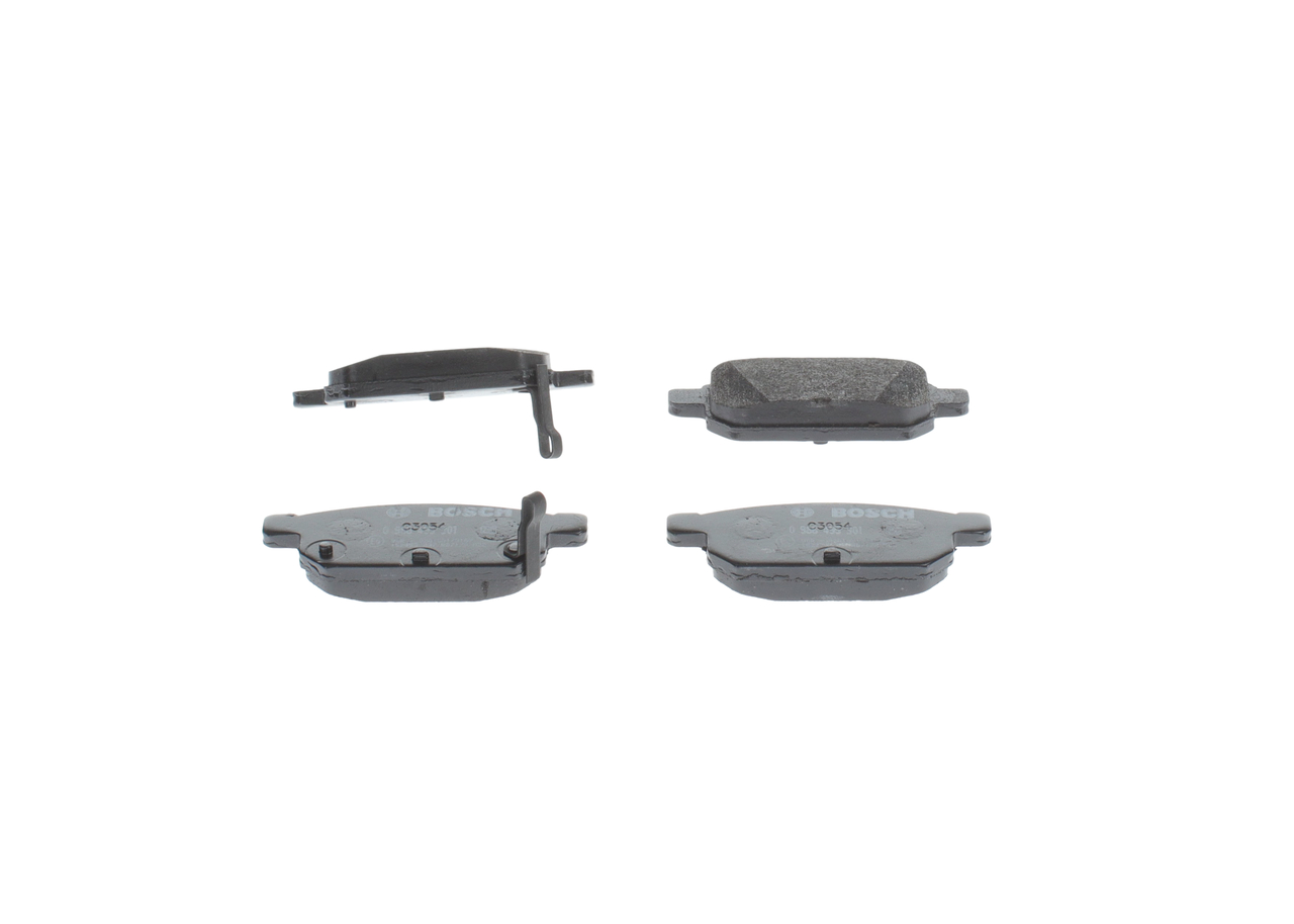 Juego de pastillas de freno 0 986 495 301 BOSCH SUZUKI Swift IV Hatchback (FZ, NZ) 1.4 (AZF414) 2013 94 cv