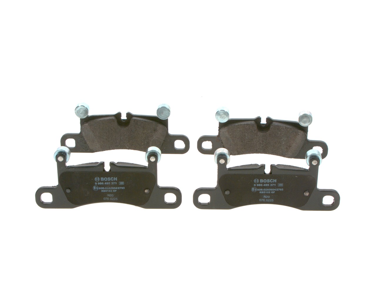 Bremseklodser 0 986 495 371 BOSCH PORSCHE Cayenne (92A) 3.0 S 2024 333 HK