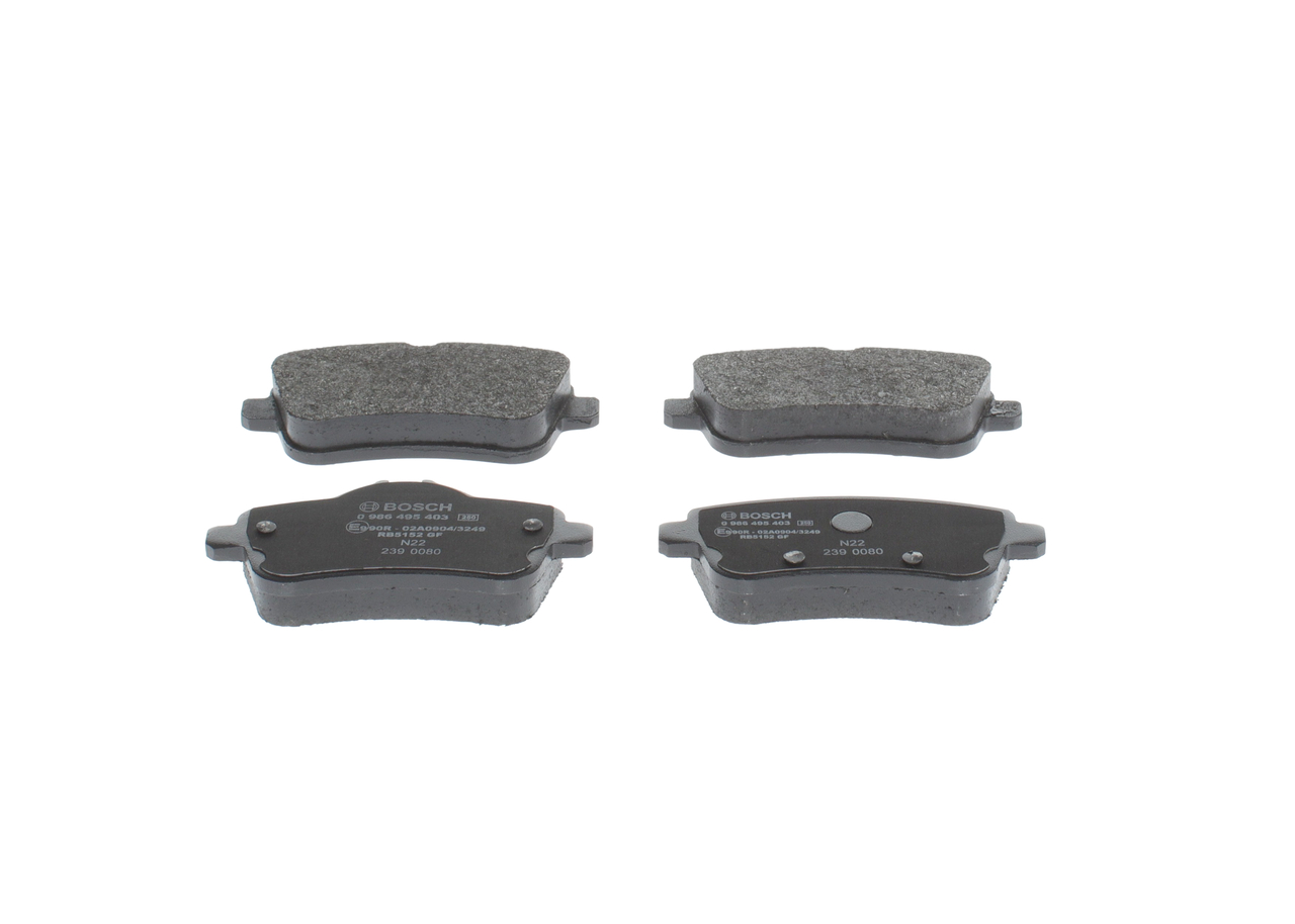 Número OEM A 007 420 77 20 - Juego de pastillas de freno 0 986 495 403 MERCEDES-BENZ, BRABUS