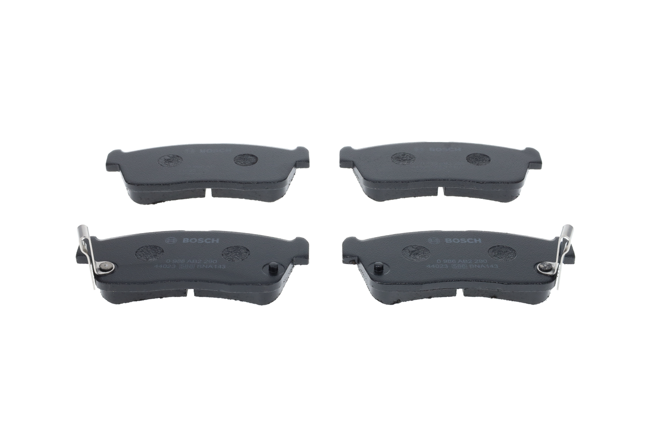 Numéro OEM 04491 B1051 - Plaquettes de frein 0 986 AB2 290 TOYOTA, SUZUKI, SUBARU, LEXUS, DAIHATSU